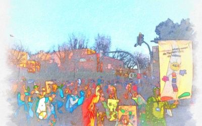 “Hoy nos disfrazamos, no contaminamos” Carnaval de Vallecas