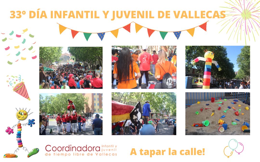 33º Día Infantil y Juvenil de Vallecas: A tapar la calle!