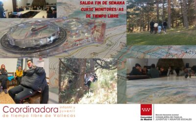 Salida de fin de semana en el curso de Monitores/as de tiempo libre